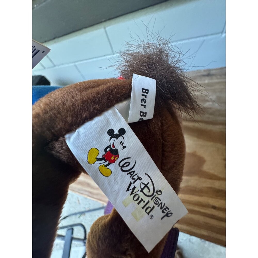Walt Disney World Brer Bear Song of the South splash Plush Stuffed Animal - Picture 6 of 6